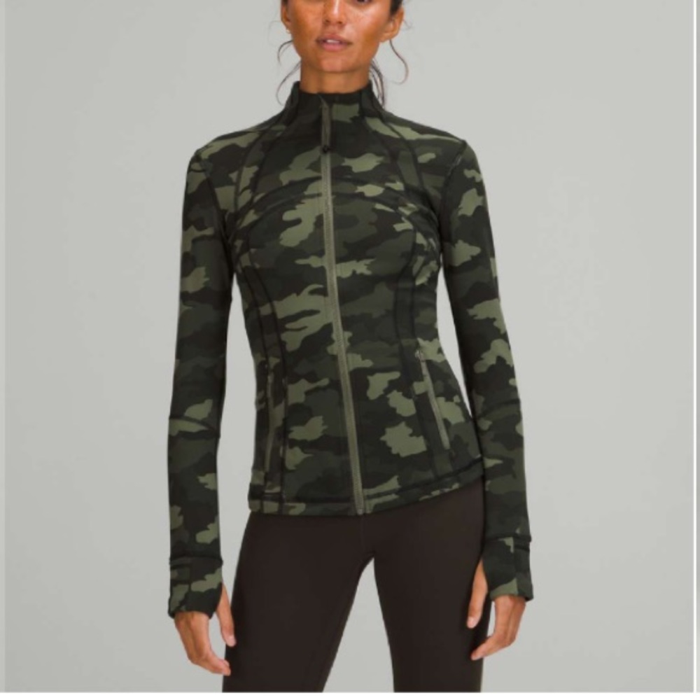 Lululemon Camo Define Jacket size 6